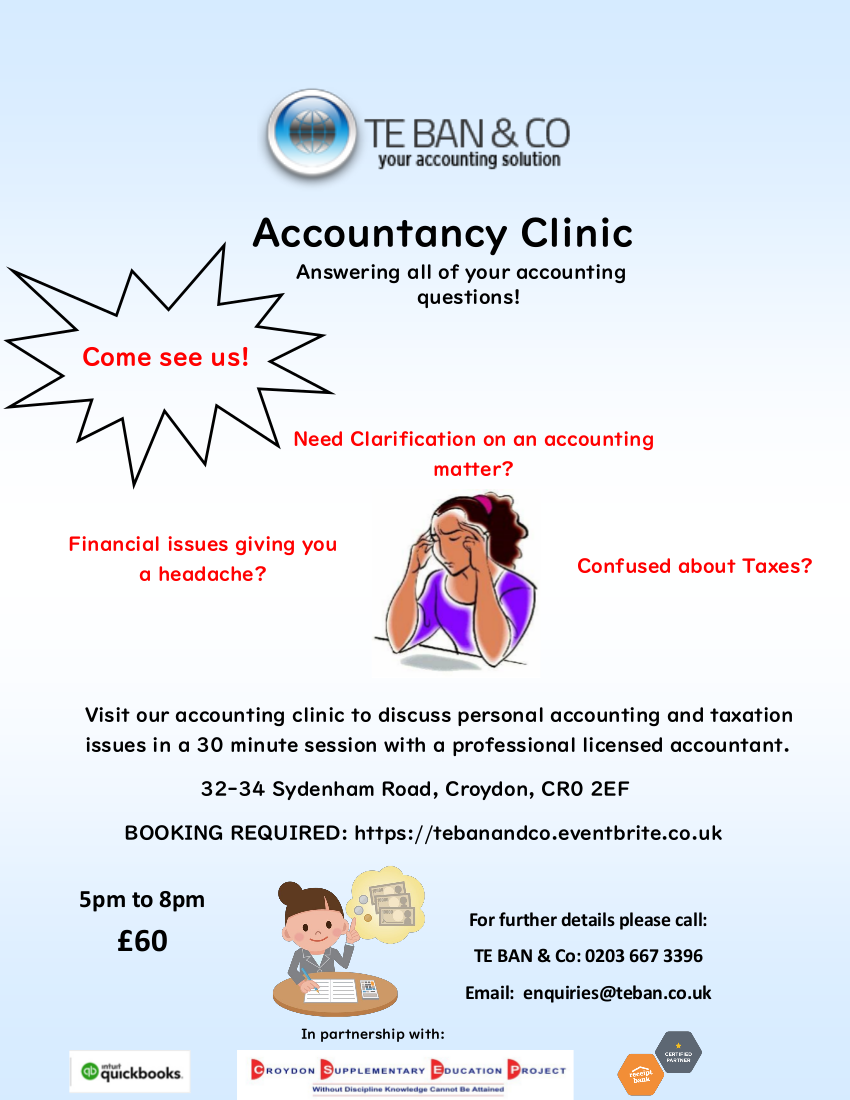 accountancy clinic tickets
